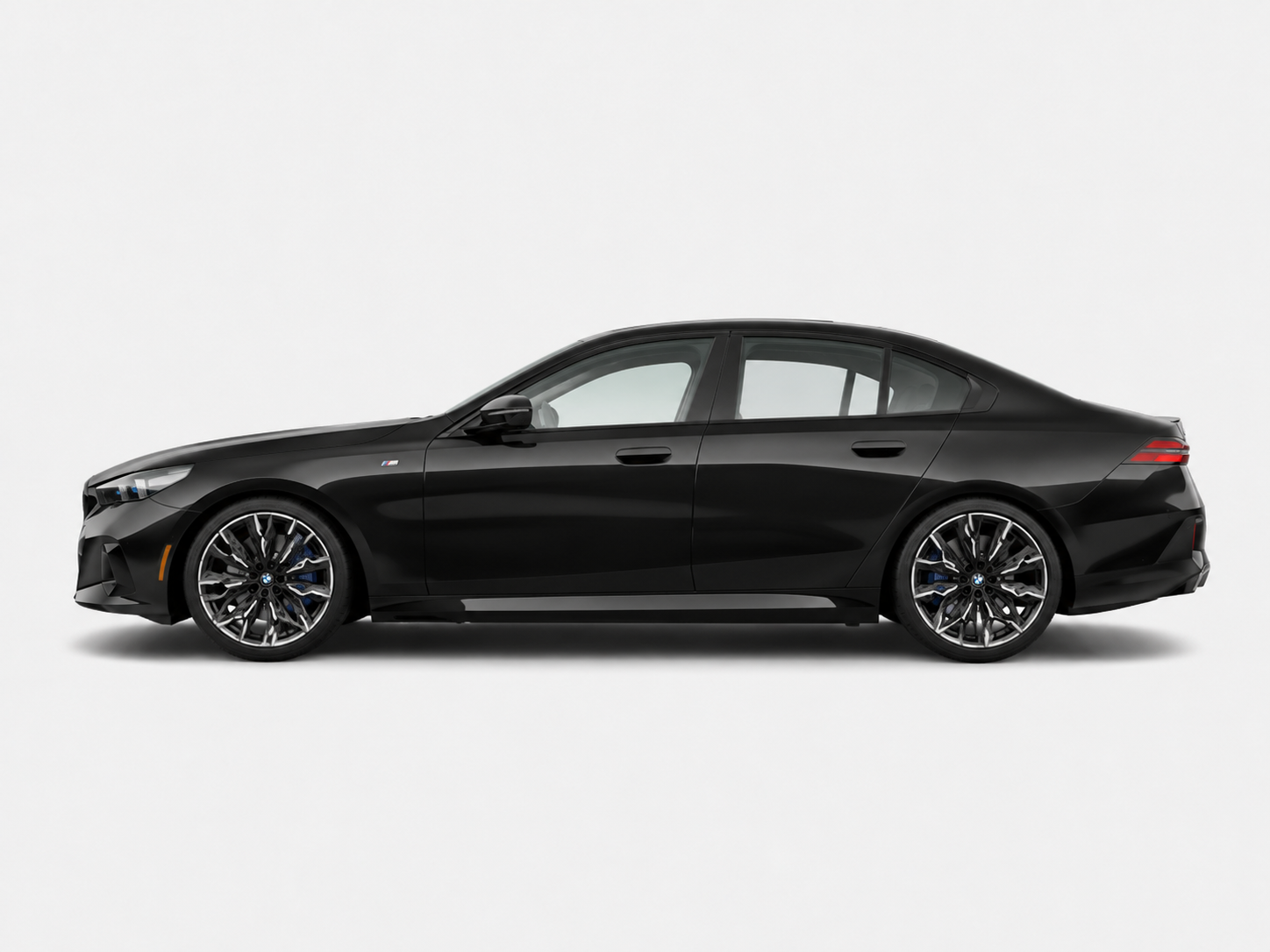 Black BMW 5 Series sedan