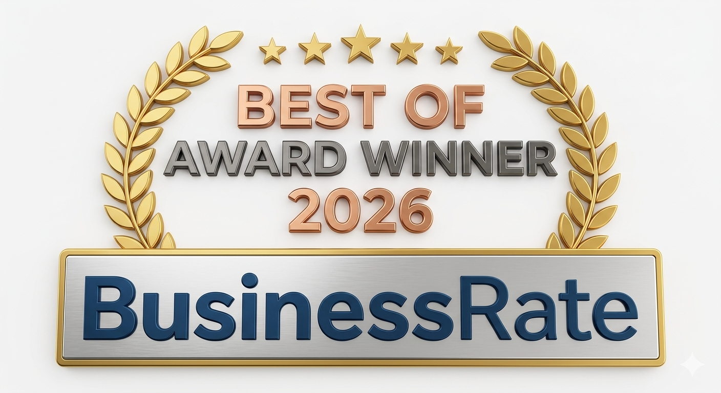 BusinessRate Best of 2026 award